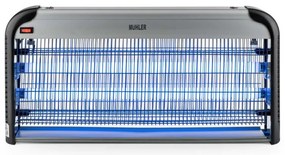 Λαμπτήρας εντόμων Muhler MIK-100 1003954, 40W, 100 m2, Ασφαλής για ανθρώπους και ζώα, Αθόρυβη λειτουργία, Μαύρο/γκρι
