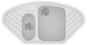 Sanitec Classic 302 White Νεροχύτης