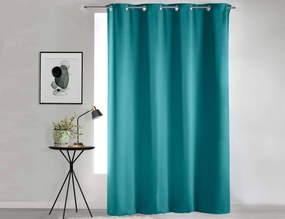 Κουρτίνα Συσκότισης Occult Douceur d'intérieur με τρουκς και διαστάσεις 135x280cm - Blue
