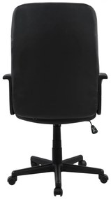 ΚΑΡΕΚΛΑ ΓΡΑΦΕΙΟΥ ΜΑΥΡΟ PU SIVANA 64x56x105-114Y εκ.HM1033