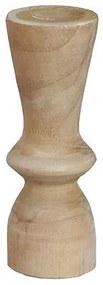 Κηροπήγιο Nextdeco Tribeca από ξύλο teak Ø6x15εκ.