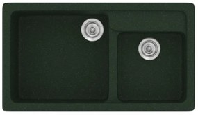 Sanitec Classic 317 Granite Green Νεροχύτης