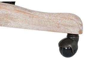 Καρέκλα Τραπεζαρίας DKD Home Decor Μαύρο Σκούρο καφέ 52 x 50 x 88 cm