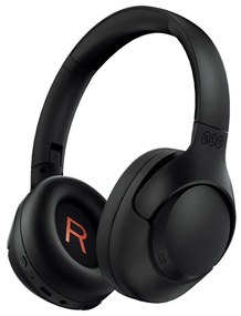 QCY H3 High-Res Headset Black w. Mic, Active Noise Canceling with 4 mode ANC 60h Multipoint