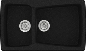 Sanitec Classic 320 (79×50) - Γρανιτένιος νεροχύτης - Metallic SPACE