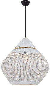 Φωτιστικό Οροφής 701CHD1814 Φ50x120cm 1xE27 24W White Opviq