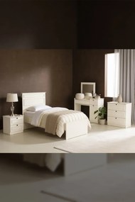 Stewehome Τραπέζι μακιγιάζ με καθρέφτη στυλ 120x145x41 cm
