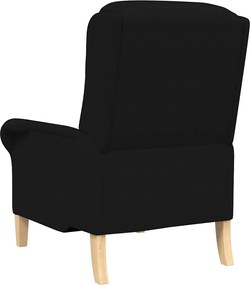 vidaXL Πολυθρόνα Μαύρο 76 x 94 x 102 εκ. Μικροΐνες