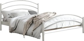 Κρεβάτι Kelly-110x190-Λευκό-Με ποδαρικό