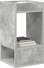 vidaXL End Table Σκυρόδεμα Γκρι 30 x 30 x 56 εκ. Επεξεργασμένο ξύλο