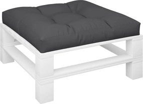 vidaXL Μαξιλάρι Παλέτας Μαύρο 80 x 80 x 12 εκ. Υφασμάτινο