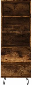 vidaXL Ντουλάπι Καπνιστή Δρυς 40x36x110 εκ. από Επεξεργασμένο Ξύλο