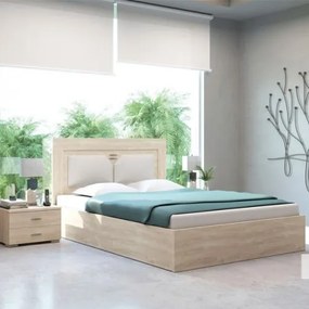 NSBIOMEL Κρεβάτι "IRA" 150x200cm  ΧΩΡΙΣ  ΤΑΒΛΕΣ 25-222-200
