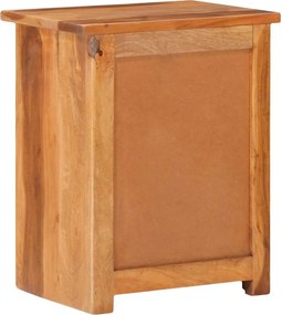 vidaXL Κομοδίνο 40 x 30 x 50 εκ. από Μασίφ Ξύλο