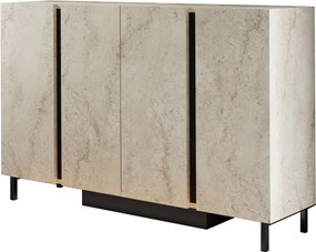 Κονσόλα Τραβερτίνη LEEGE 127x32x80