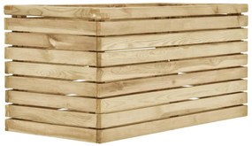 vidaXL Ζαρντινιέρα Υπερυψωμένη 100x50x50 εκ. Εμποτισμένο Ξύλο Πεύκου
