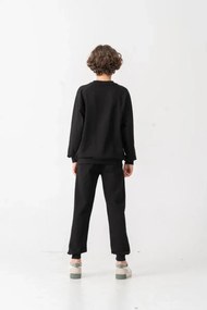Stewehome Σετ φόρμας αγοριού με κέντημα και τύπωμα (6-7 ετών)