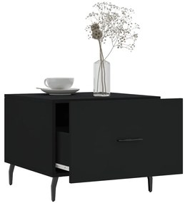 vidaXL Τραπεζάκι Σαλονιού Μαύρο 50x50x40 εκ. από Επεξεργασμένο Ξύλο