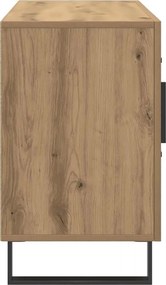 vidaXL Σκευοθήκη Δρυς τεχνίτης 100x36x60 cm Κατασκευασμένο ξύλο