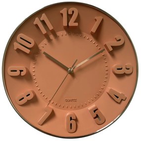 Ρολόι Τοίχου ArteLibre Κεραμιδί Πλαστικό Φ28.5x4.5cm
