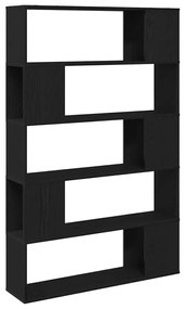 vidaXL Κέντρο ψυχαγωγίας Μαύρο 100 x 24 x 155 cm Επεξεργασμένο ξύλο