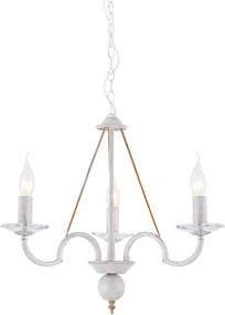 Φωτιστικό Κρεμαστο Aca DL9363PWG GEISHA Λευκό (White)