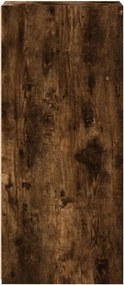 vidaXL Βοηθητικό Ντουλάπι Καπνιστή Δρυς 30x41x93εκ. Επεξεργασμένο Ξύλο