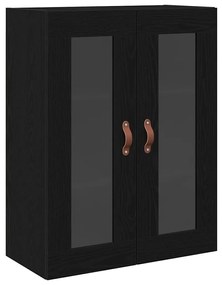 vidaXL Ντουλάπα τοίχου Επιτοίχιο Μαύρη δρυς 69.5 x 34 x 90 εκ.