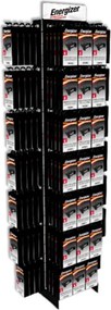 Stand Energizer Επιδαπέδιο Σιδερένιο Μαύρο (130x40x35 cm) 5x7 Θέσεων