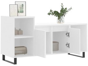 vidaXL Έπιπλο Τηλεόρασης Λευκό 100 x 35 x 55 εκ. Επεξεργασμένο Ξύλο