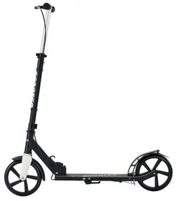 VEVOR Kick Scooter for Kids Ages 8+, Teens &amp; Adults, 2-Wheel Toddler Scooter with Adjustable Height Handlebar, Wide Anti-Slip Deck, Foldable Lightweight for Boys &amp; Girls up to 99.8 kg, Black + Silver