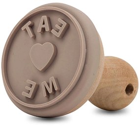 Σφραγίδα Μπισκότων Misty 10-111-079 Φ6x8,5cm Natural-Beige Nava Silicon,Wood