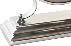 Bordklokke DKD Home Decor Ασημί Φυσικό Παραδοσιακά