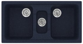 Sanitec Classic 325 Granite Blue Ένθετος Νεροχύτης