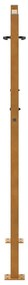 vidaXL Πύλη κήπου 105x130 cm από χάλυβα με κυματοειδές σχέδιο