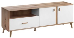 MATIS Έπιπλο TV PORTO artisan/ λεύκο 154,2x40x51,6 MATIS180275