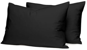 Μαξιλαροθήκες Cotton Feelings 111 Black 50x70
