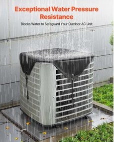 VEVOR 910 x 910 mm Air Conditioner Cover Top Mesh Universal for Outdoor Use