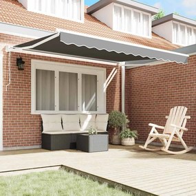 vidaXL Electric Awning Frame 3,5 x 2,5 m Λευκό