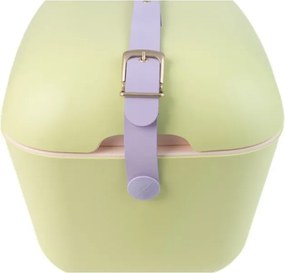 Ψυκτική τσάντα Polarbox Pop, 12 λίτρα, πολυστυρόλ AIRPOP, 5-15 °C έως 24 ώρες, Πράσινο/Μωβ
