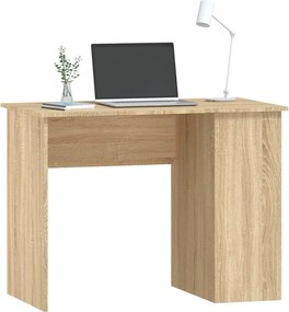 vidaXL Γραφείο Sonoma Δρυς 100 x 55 x 75 εκ. από Επεξεργασμένο Ξύλο