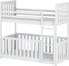 CRIS 80x200 white bunk bed Lano Furniture