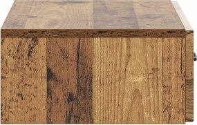 vidaXL Τραπεζάκι Τοίχου 59 x 34,5 x 17 εκ. Επεξεργασμένο Ξύλο