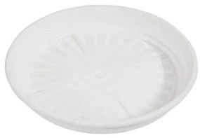 ΠΙΑΤΟ ΓΛΑΣΤΡΑΣ Φ31cm ΛΕΥΚΟ ΠΛΑΣΤΙΚΟ PODSTAWKI TERAKOTA - 09-00-303 WHITE