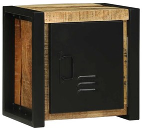 vidaXL Ντουλάπα Μπάνιου 40x30x40 εκ Στερεό Ξύλο Τραχύ Μάνγκο