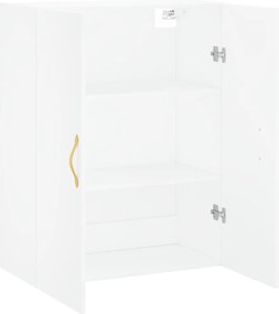 vidaXL Ντουλάπι Τοίχου Λευκό 69,5 x 34 x 90 εκ.