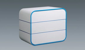 Τουαλέτα 3 συρτάρια NORDIC 90x50x76 DIOMMI 45-757 DIOMMI-45-757