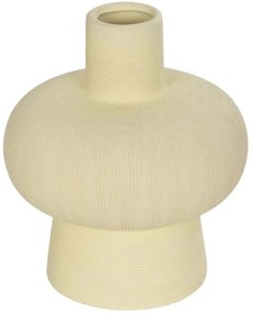Βάζο Iceberg 21263 17x17x20cm Beige GloboStar Κεραμικό
