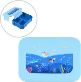 Φαγητοδοχείο Με Χωρίσματα Estia Save The Aegean Ocean Play 01-33446