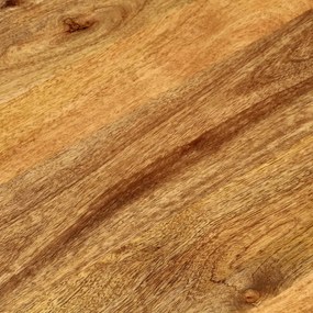 vidaXL Επιφάνεια Τραπεζιού Οβάλ 80x40x3,8 εκ. Μασίφ Ξύλο Μάνγκο